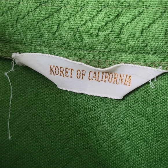 Vintage 1960-70s Green Maxi Skirt - Picture 2 of 6